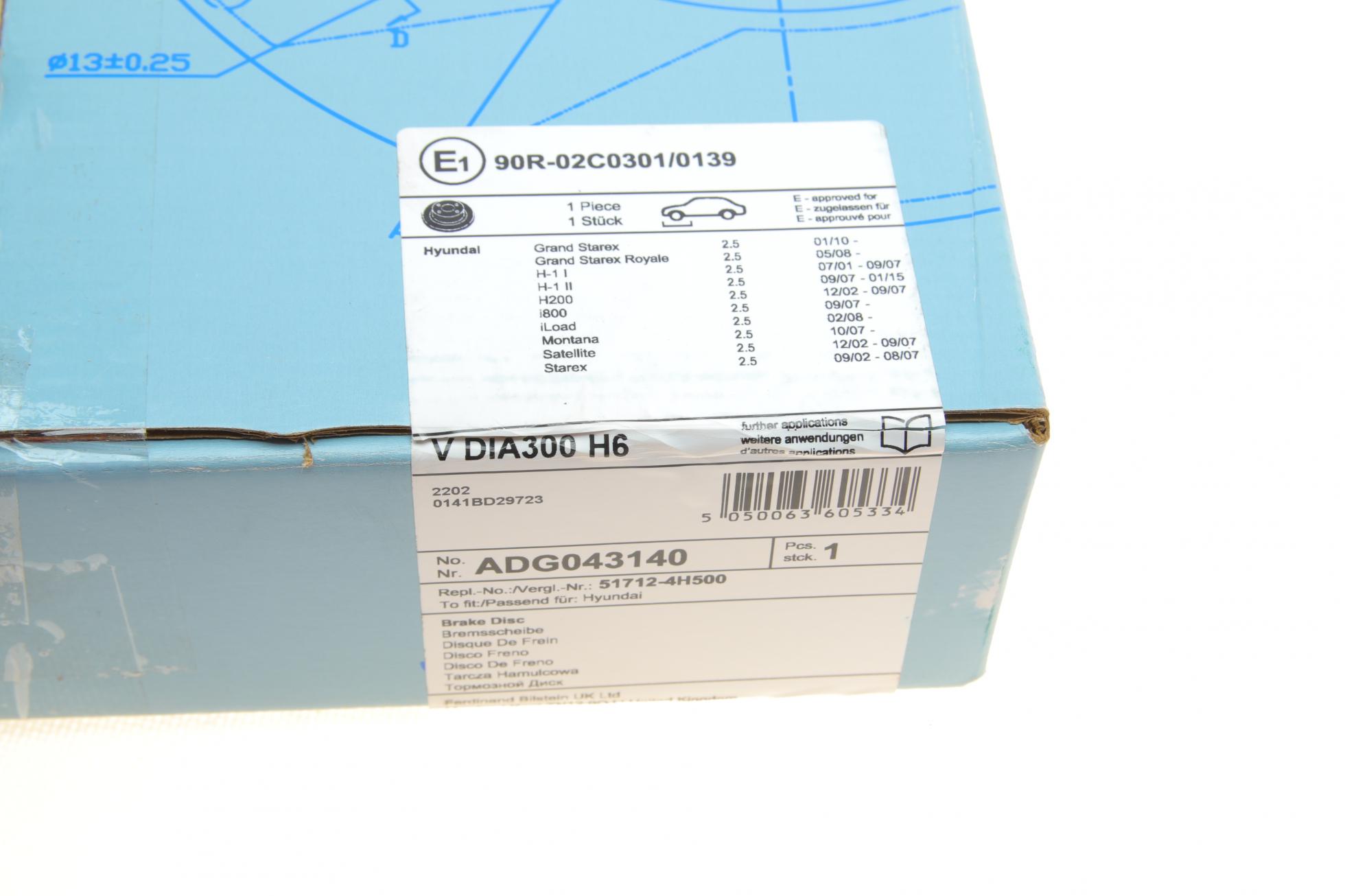 ADG043140 BLUE PRINT